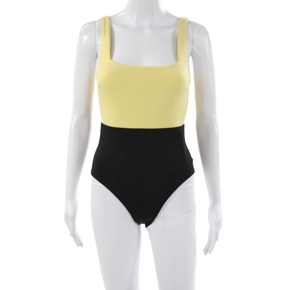 Bondi Born Women One Piece Colorblock Black Swimwear Size XS